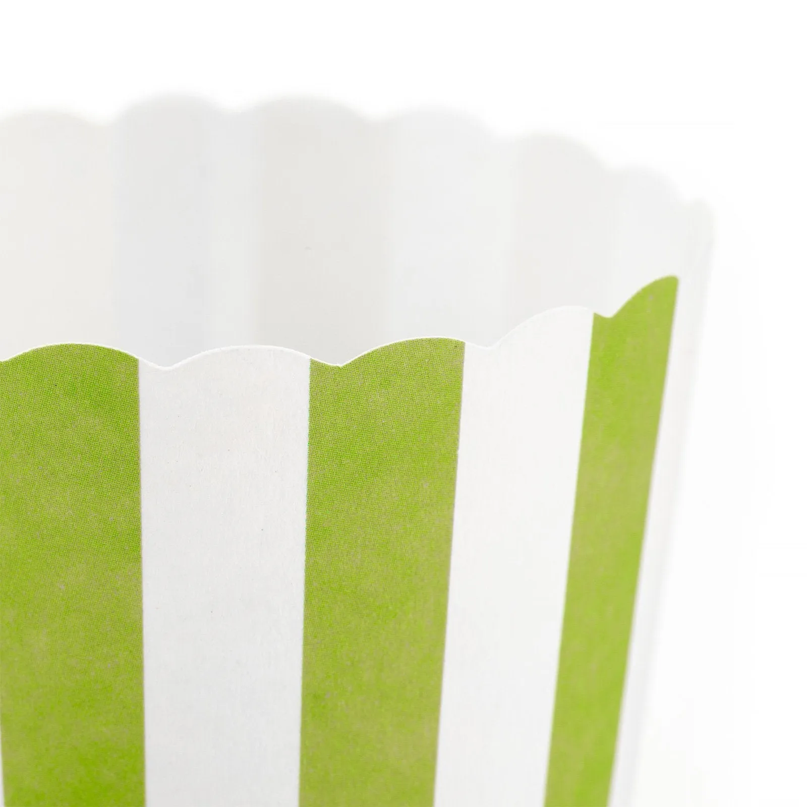 Snack Baking Cup - Lime Stripe