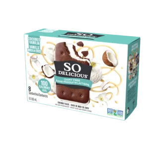 So Delicious - Coconut Original Ice-Cream Sandwiches 8x68ml