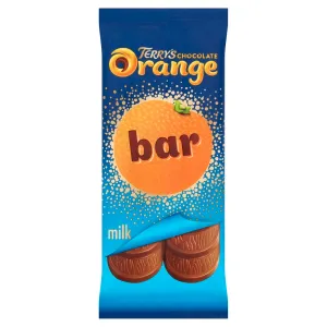 Terrys Orange Bar Milk Chocolate 90g