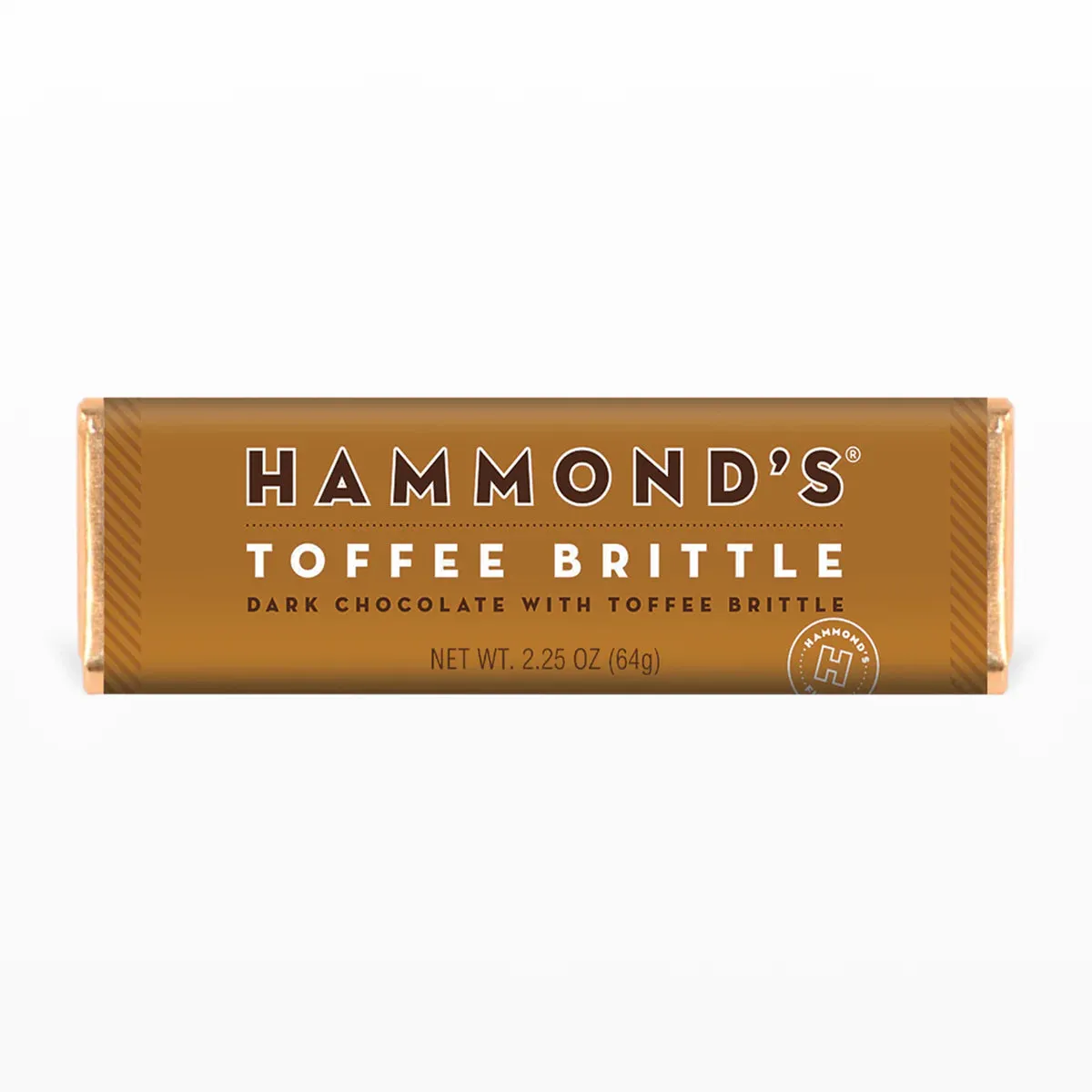 Toffee Brittle Dark Chocolate Bar