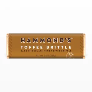 Toffee Brittle Dark Chocolate Bar