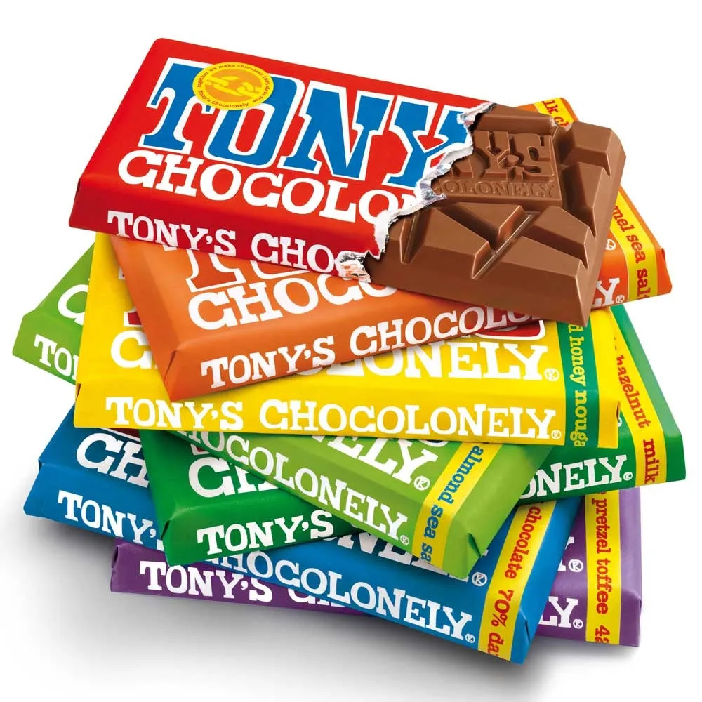 Tony's Chocolonely Fairtrade Extra Dark Chocolate 180g