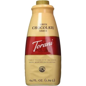 Torani White Chocolate Sauce 64 oz