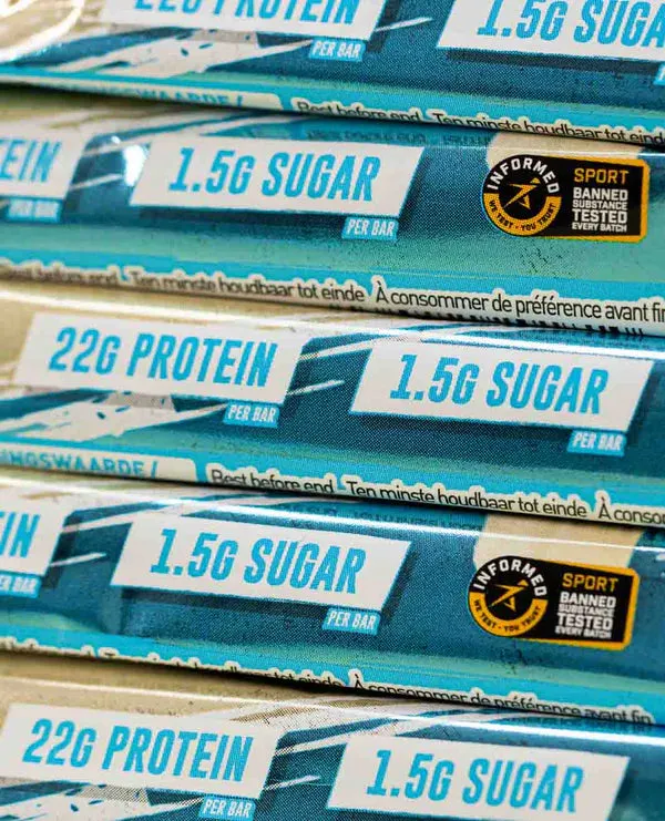 White Chocolate Cookie Protein Bar (x12 bars) - 4 pack bundle