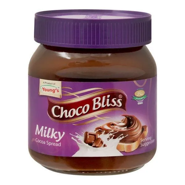 YOUNG`S CHOCO BLIS MILKI COCOA SPREAD 350GM