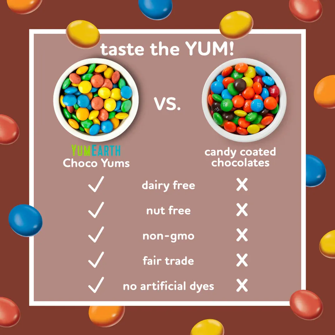 Yum Earth choco yums™ Chocolate Candies 2.5oz *On Sale*