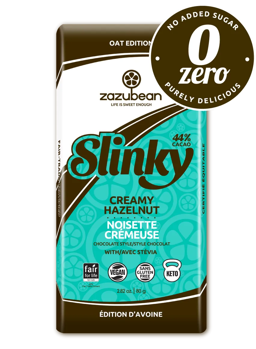 Zazubean Slinky Creamy Hazelnut (80g)